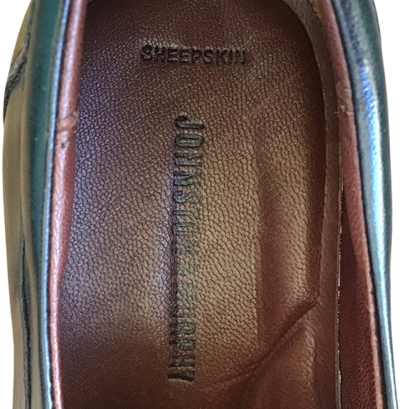 Johnston & Murphy Black Sheepskin Leather Loafers main image 3